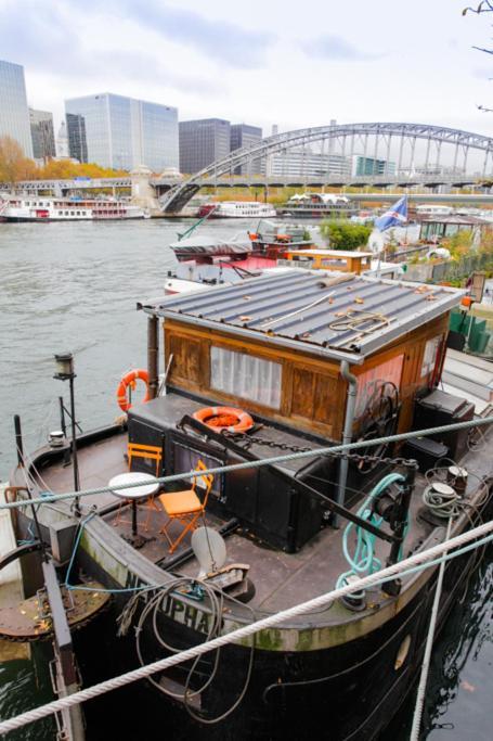 Péniche - Le Nénuphar Hotel París Exterior foto